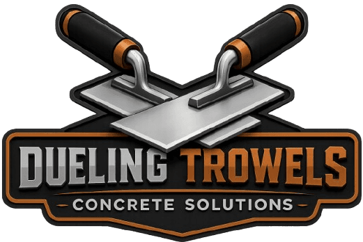 Dueling Trowels Concrete Solutions logo